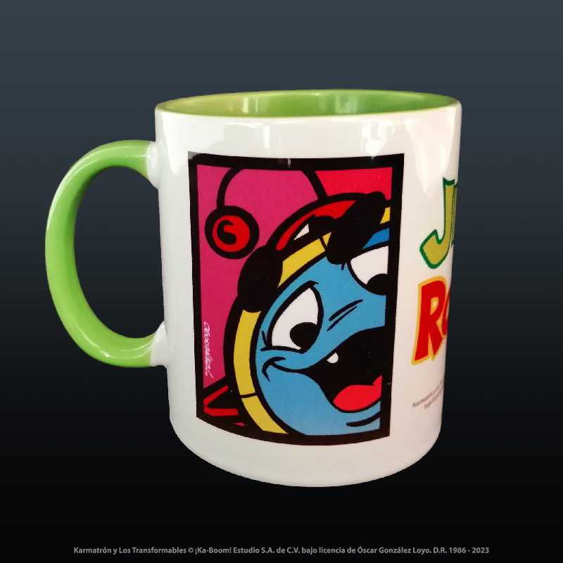 Taza Bicolor: Jiva y Robby