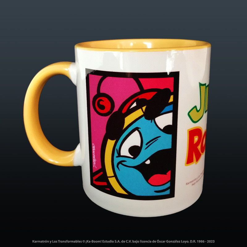 Taza Bicolor: Jiva y Robby