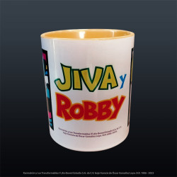 Taza Bicolor: Jiva y Robby